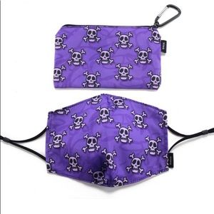 Ed Heck Bonehead Face Mask w/ matching case